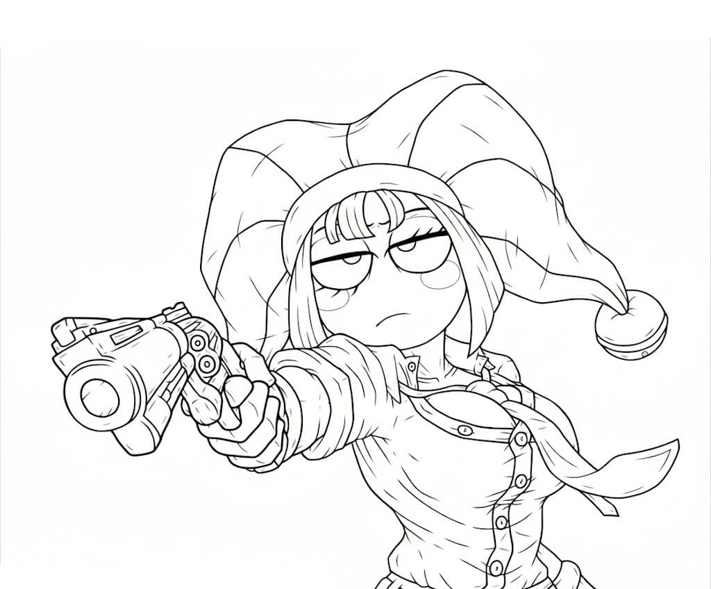 Kolorowanka Narysuj Pomni bezpłatny wydruku