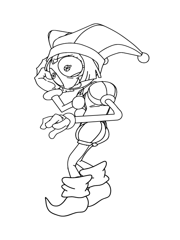 Kolorowanka Narysuj Pomni wydruku podstawowy