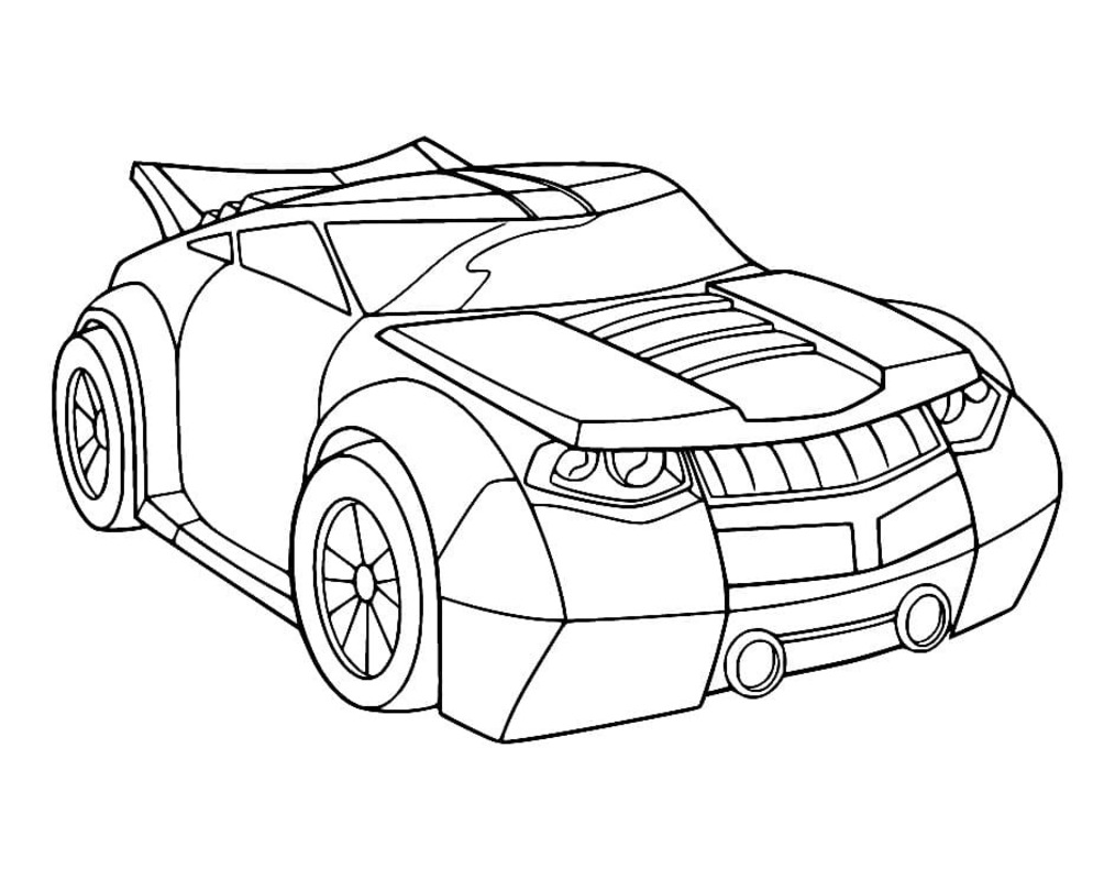 Kolorowanka Narysuj Rescue Bots bezpłatny prosty