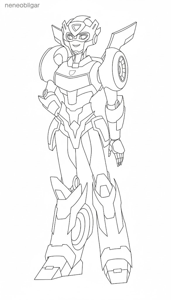 Kolorowanka Narysuj Rescue Bots wydruku