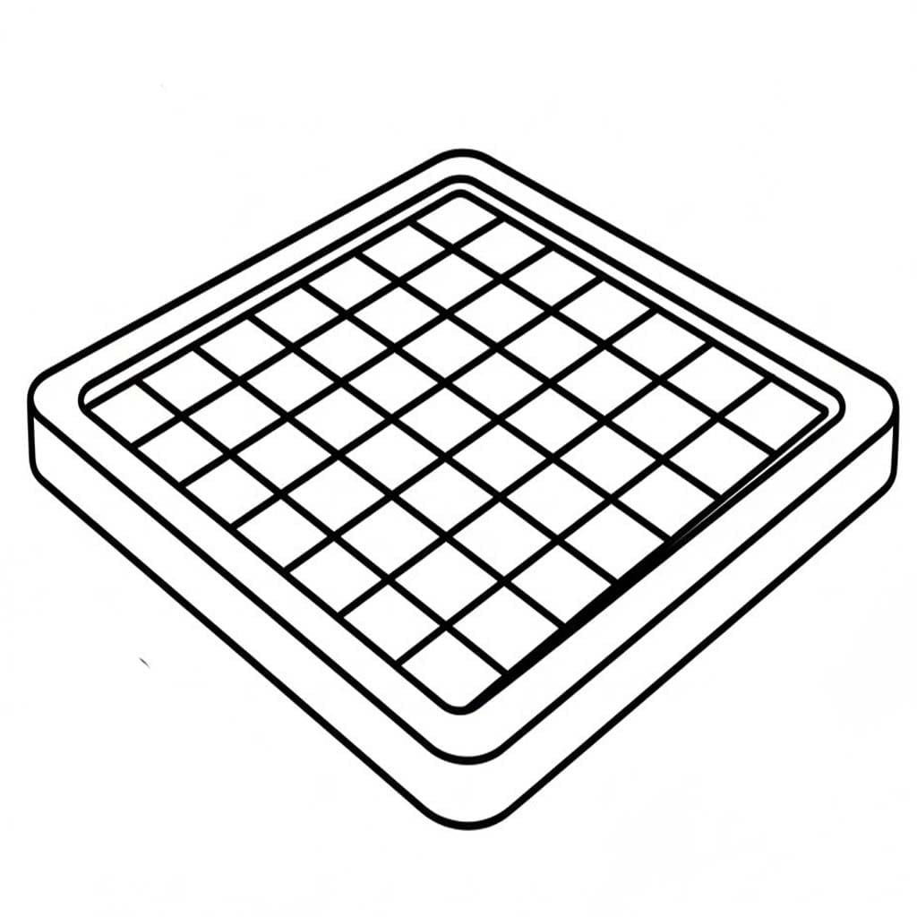 Kolorowanka Narysuj Szachy bezpłatny wydruku podstawowy