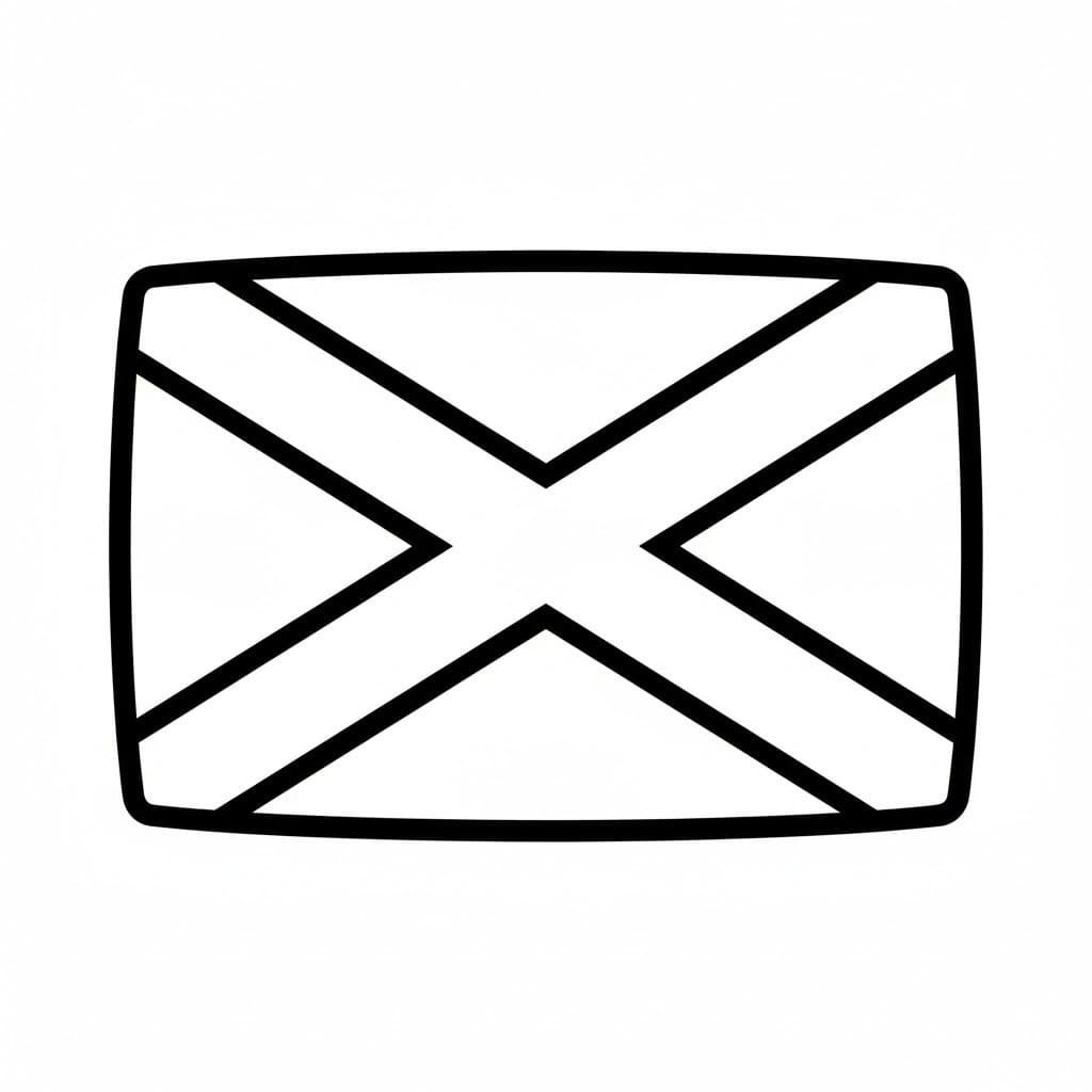 Kolorowanka Narysuj Szkocja