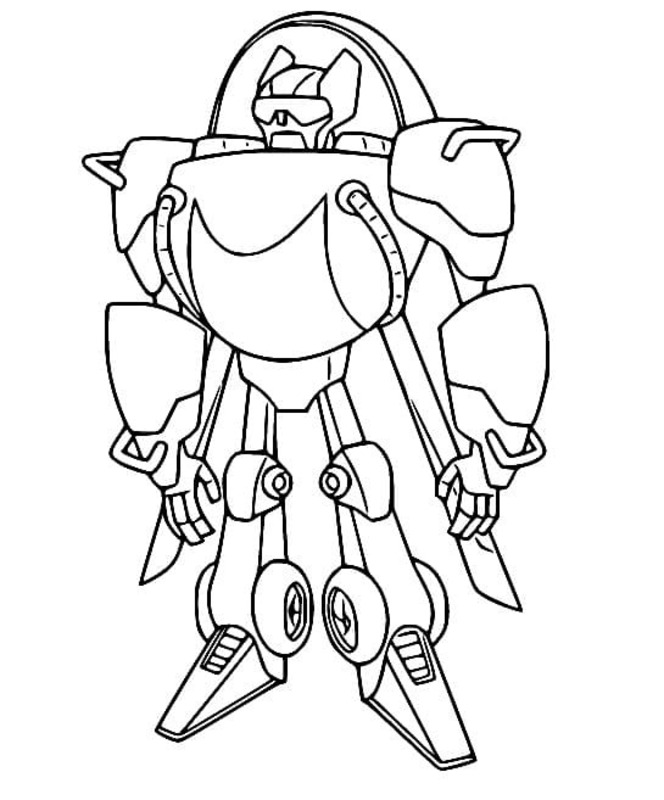 Kolorowanka Rescue Bots bezpłatny podstawowy