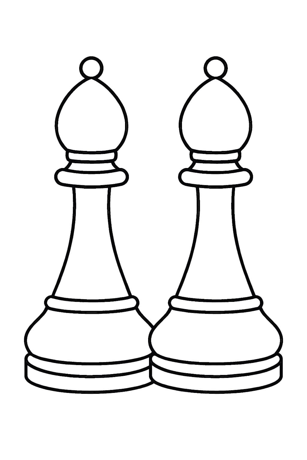 Kolorowanka Szachy 2