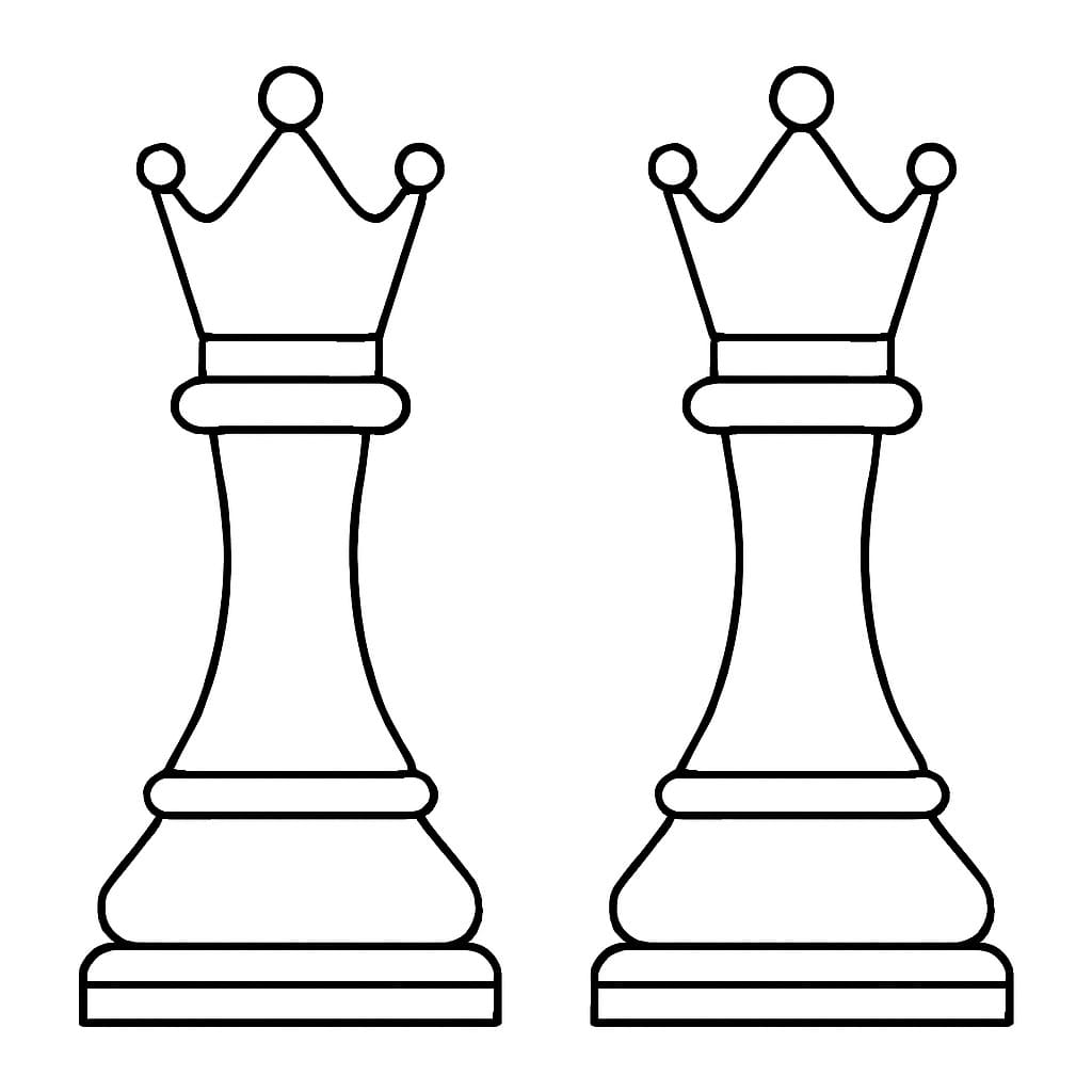 Kolorowanka Szachy 5