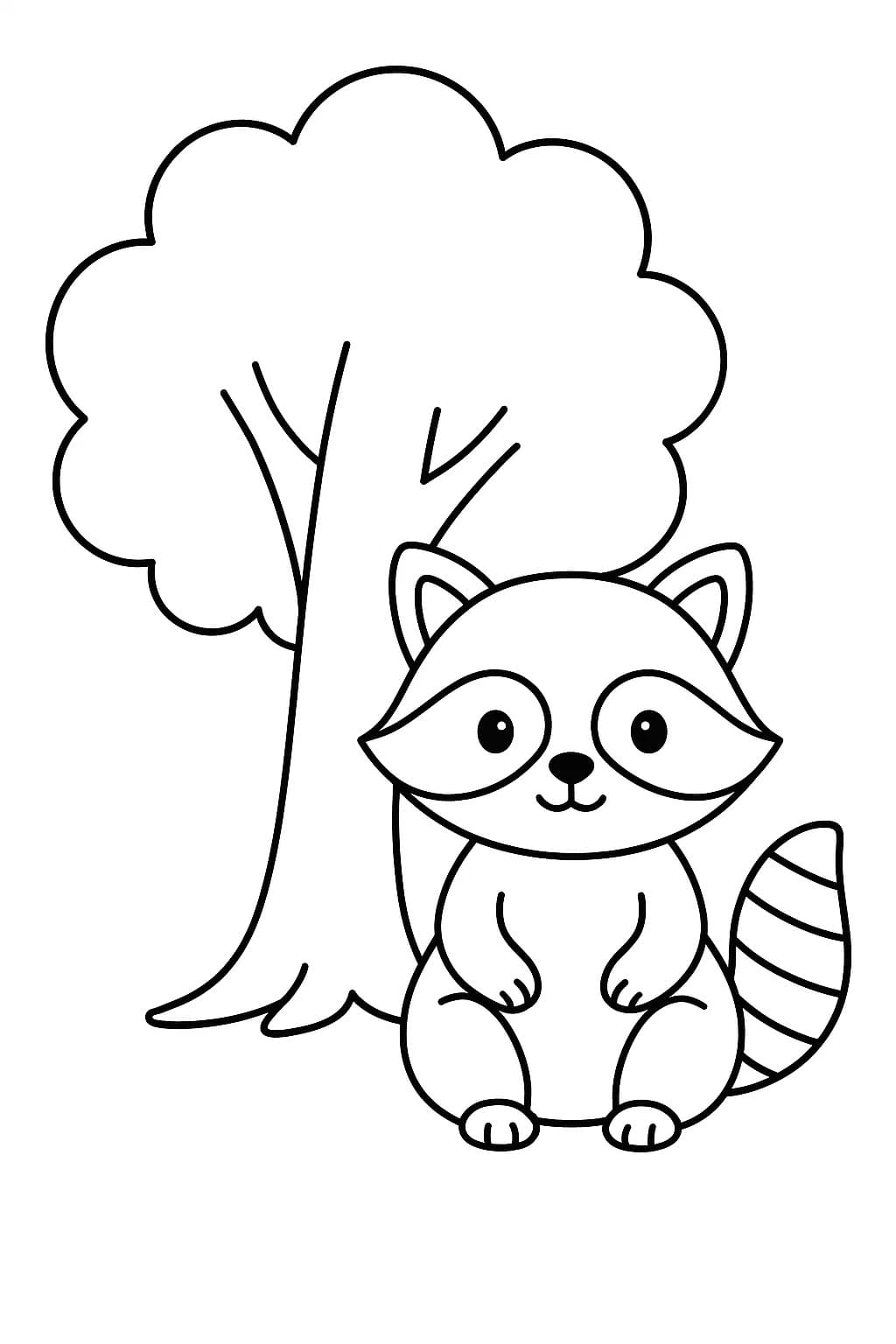 Kolorowanka Szop Pracz 4