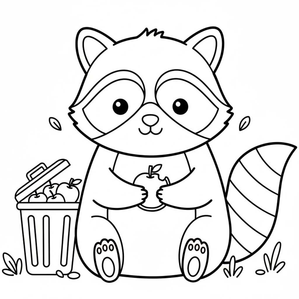 Kolorowanka Szop Pracz 5