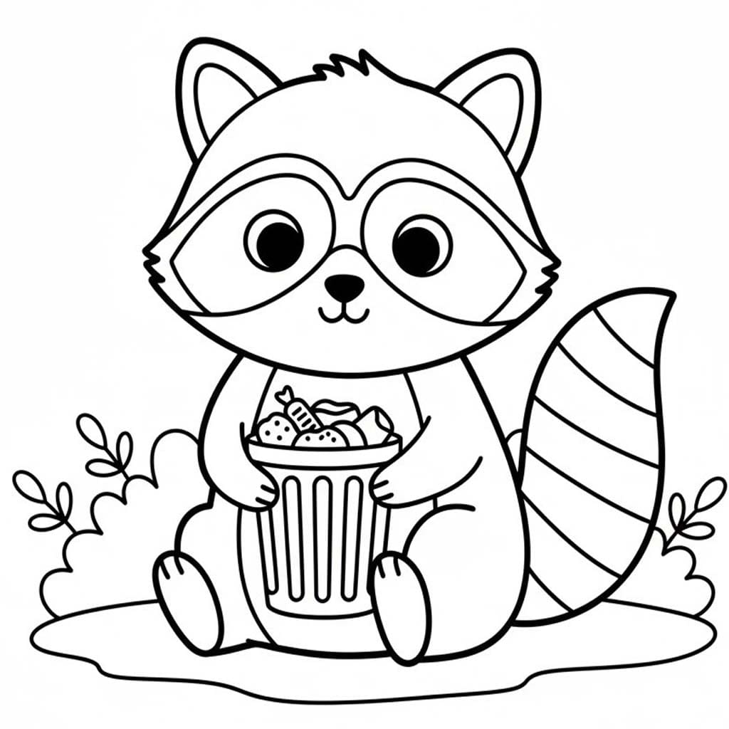 Kolorowanka Szop Pracz 7