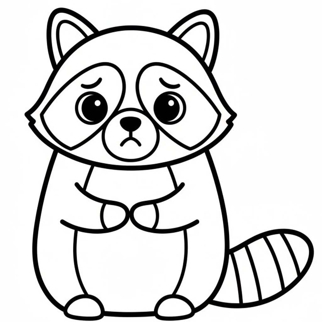 Kolorowanka Szop Pracz wydruku