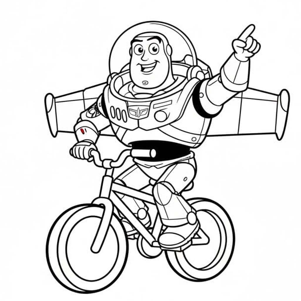 Kolorowanka Buzz Astral bezpłatny