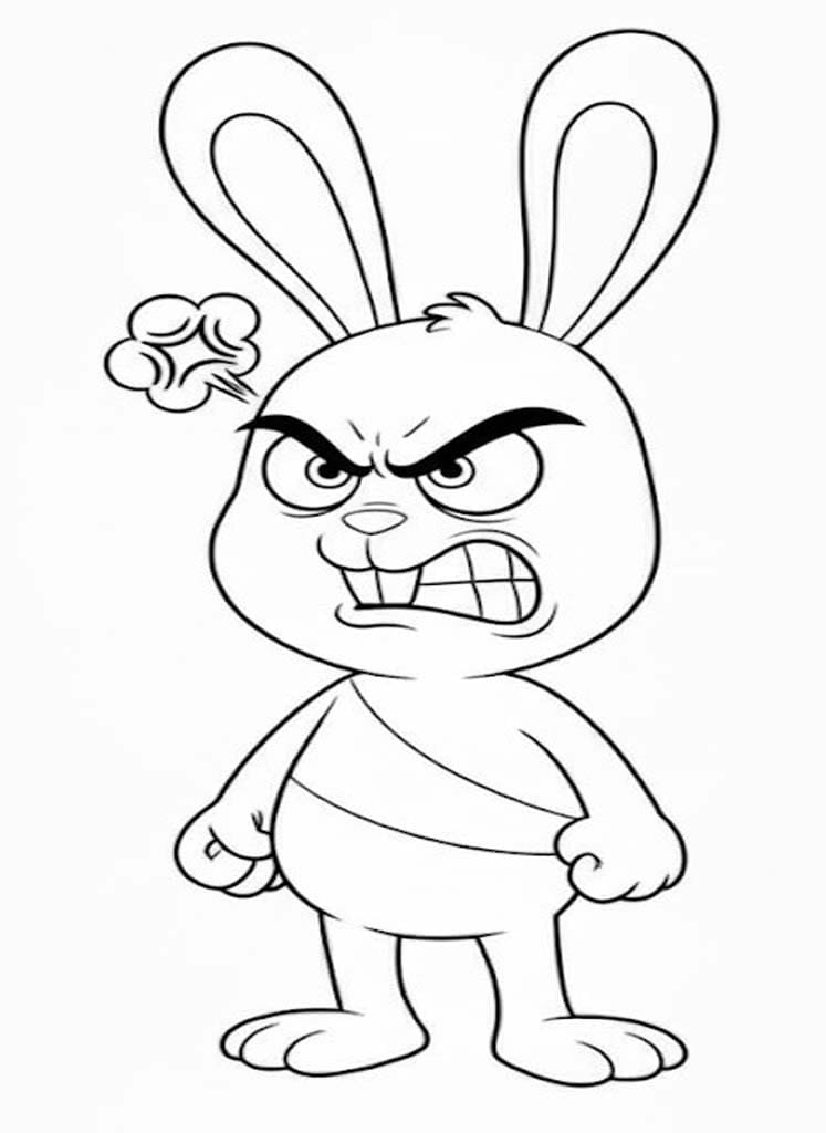 Kolorowanka Narysuj Agi Bagi bezpłatny dla dzieci