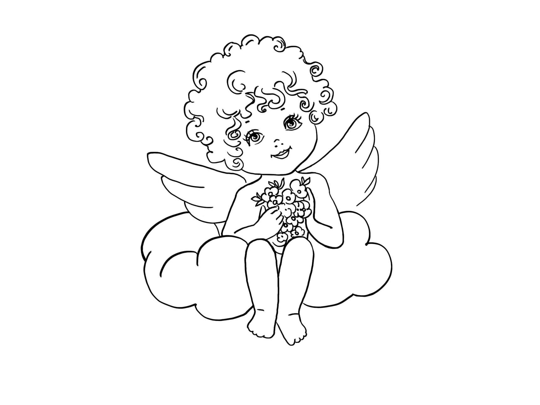 Kolorowanka Narysuj Chmura dla dzieci