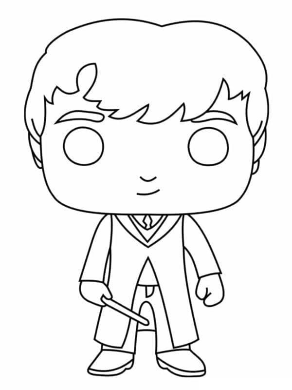 Kolorowanka Narysuj Funko Pop Gary