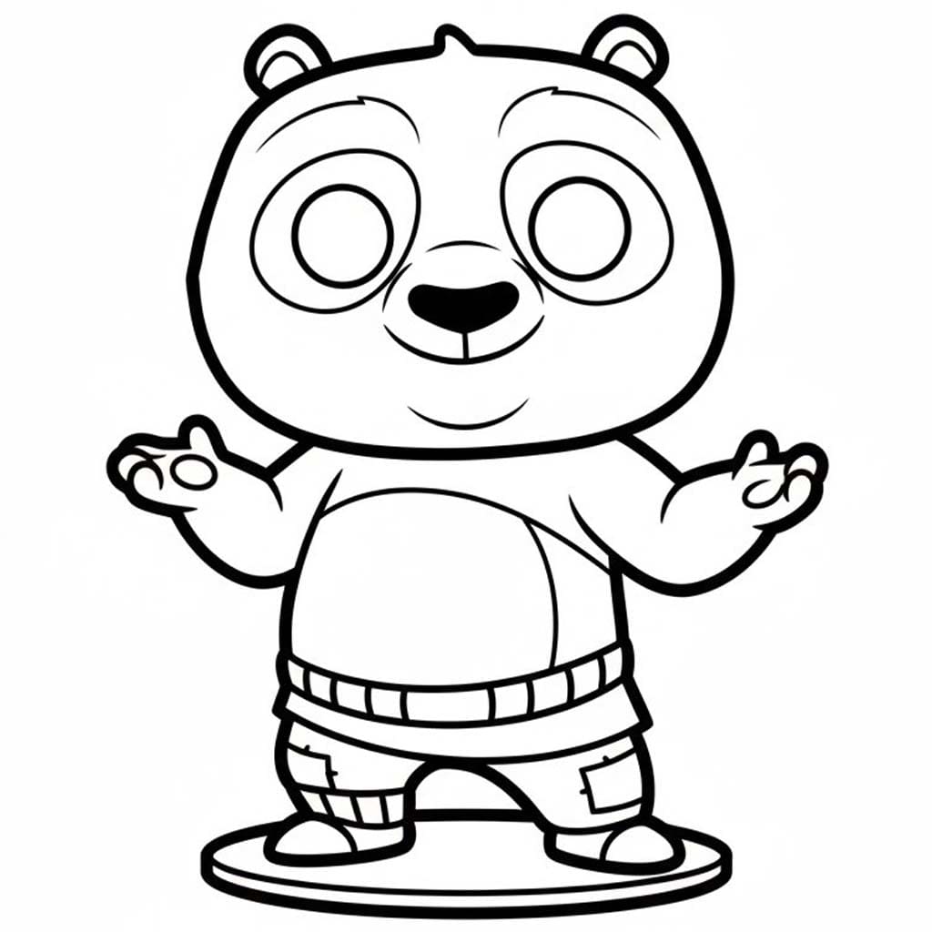 Kolorowanka Narysuj Funko Pop Po