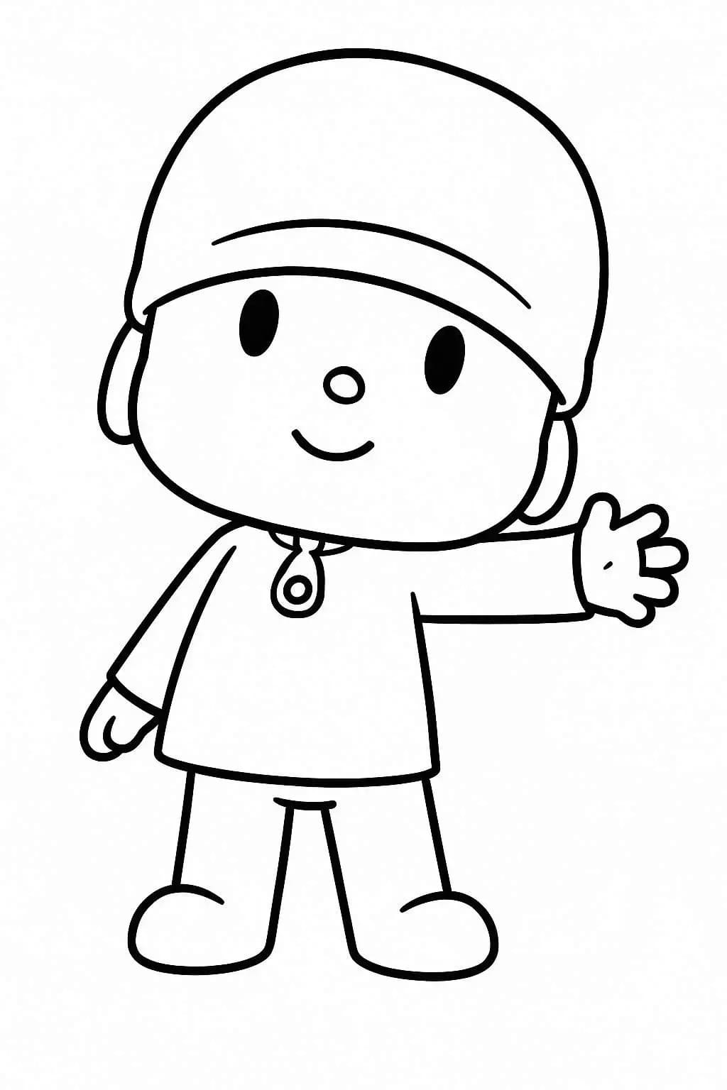 Kolorowanki Pocoyo