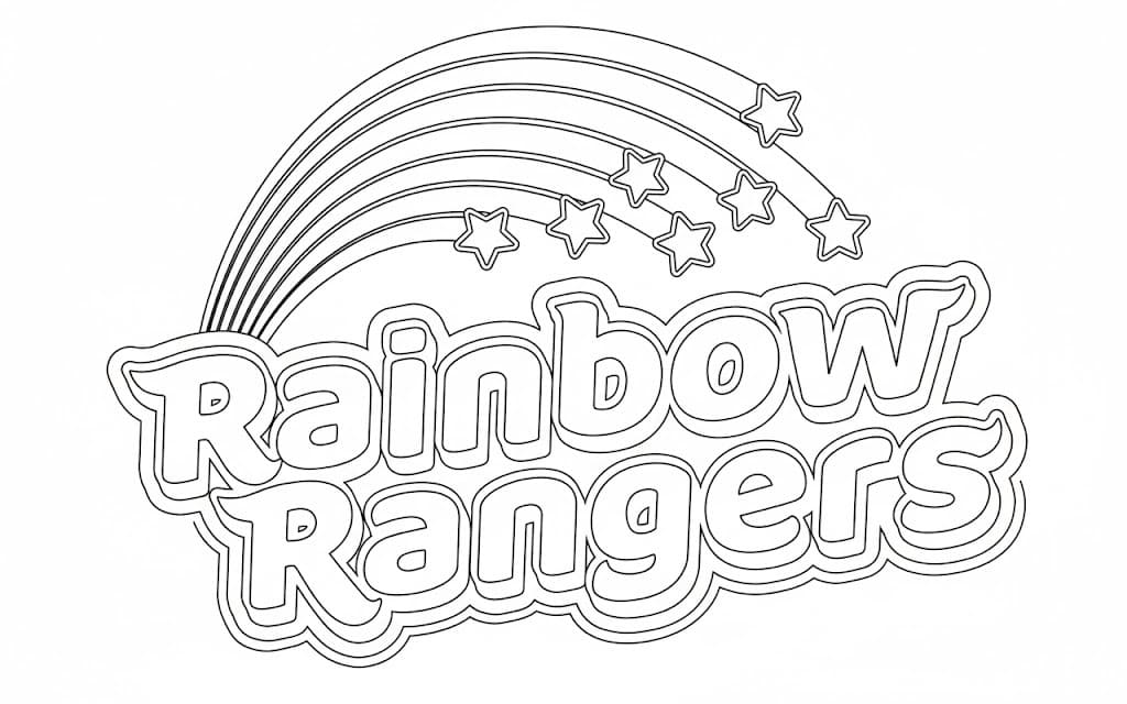 Kolorowanki Rainbow Rangers