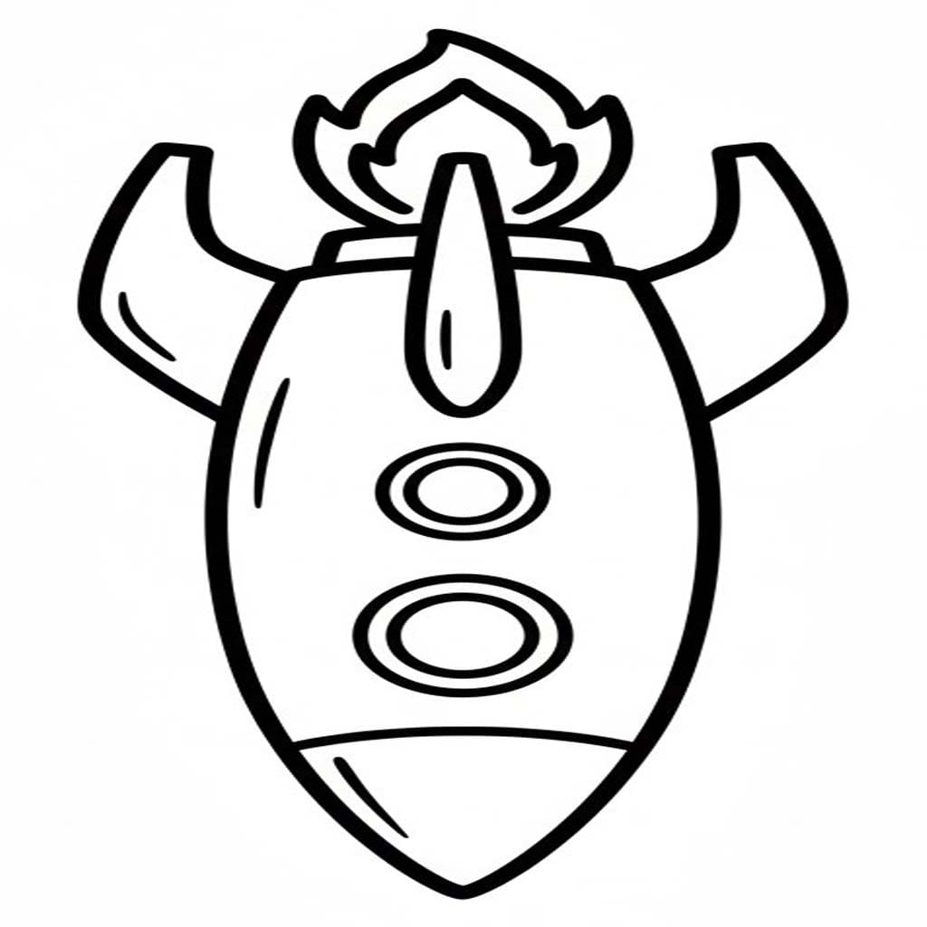 Kolorowanka Narysuj Rakieta prosty