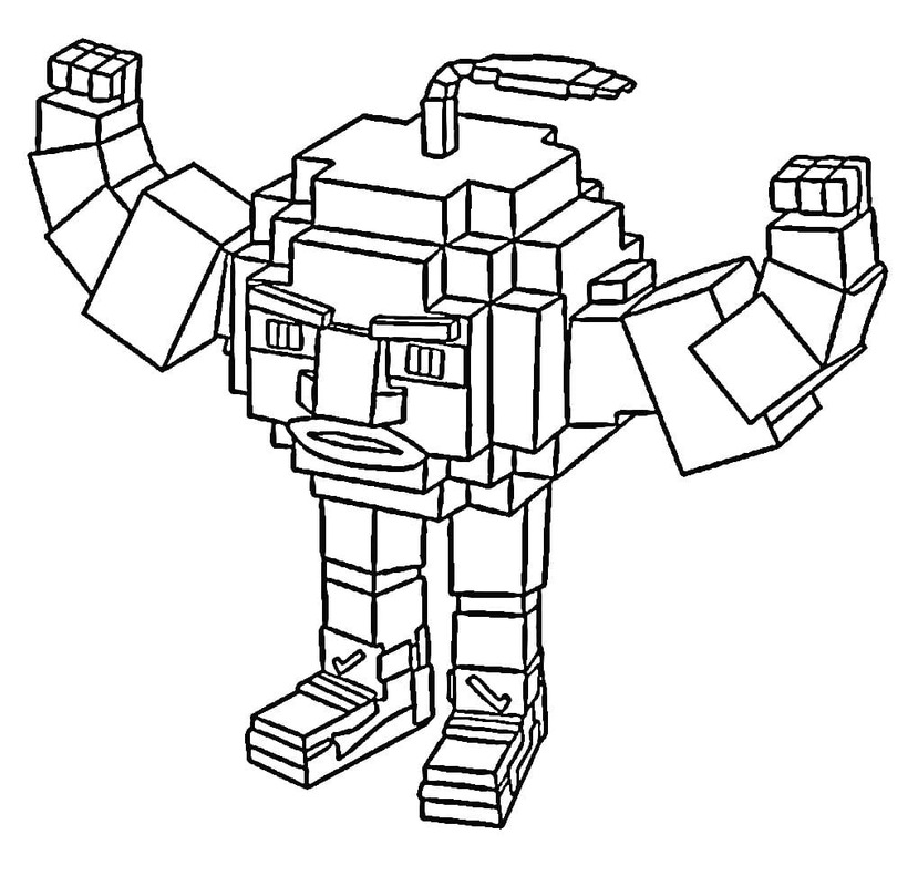 Kolorowanka Narysuj Ukraść Brainrot bezpłatny dla dzieci