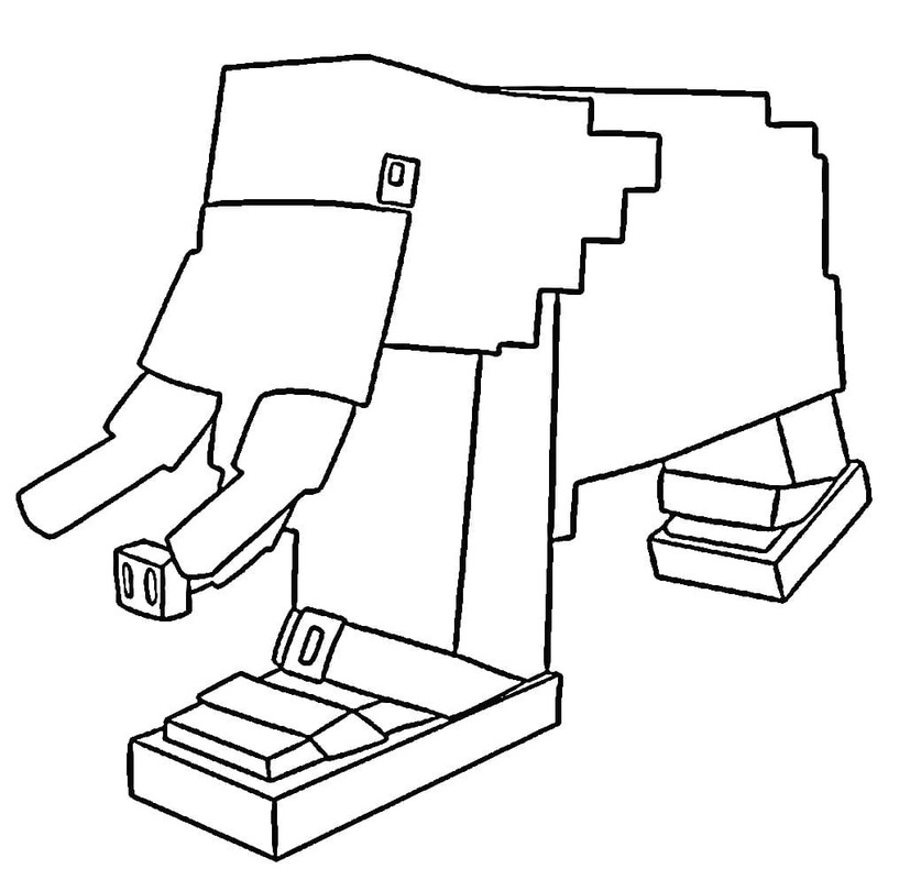 Kolorowanka Narysuj Ukraść Brainrot bezpłatny wydruku podstawowy