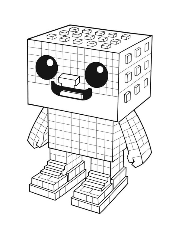 Kolorowanka Narysuj Ukraść Brainrot bezpłatny wydruku prosty