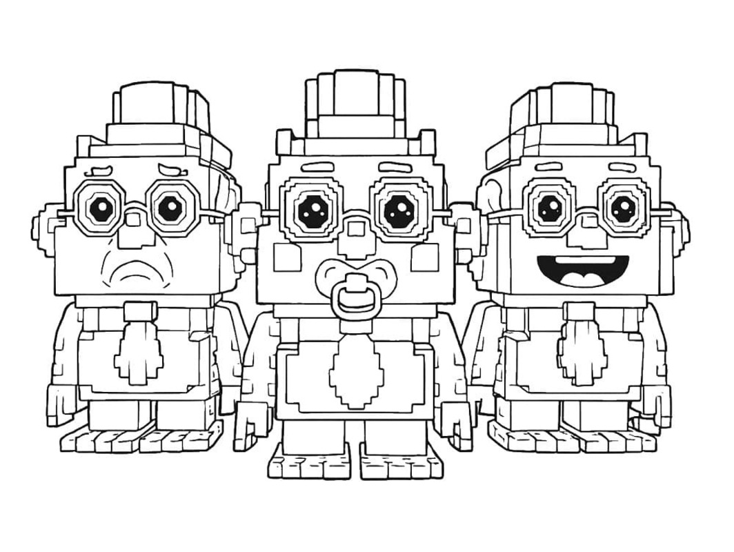 Kolorowanki Ukraść Brainrot