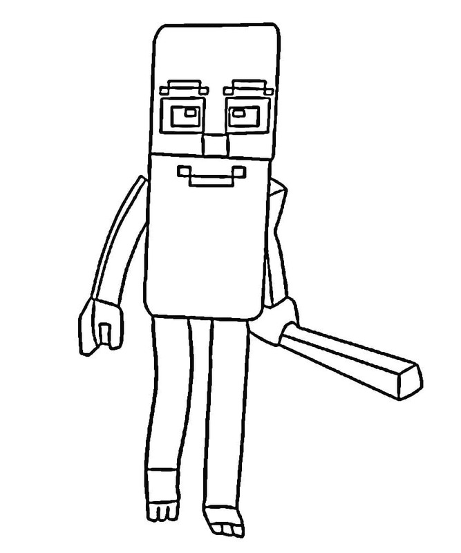 Kolorowanka Narysuj Ukraść Brainrot wydruku prosty