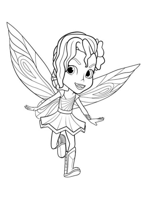 Kolorowanka Obraz Rainbow Rangers