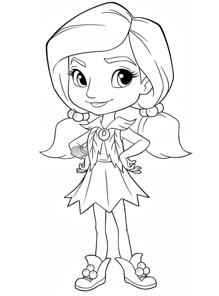 Kolorowanka Rainbow Rangers bezpłatny wydruku