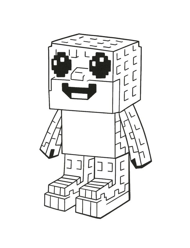 Kolorowanka Ukraść Brainrot bezpłatny wydruku podstawowy