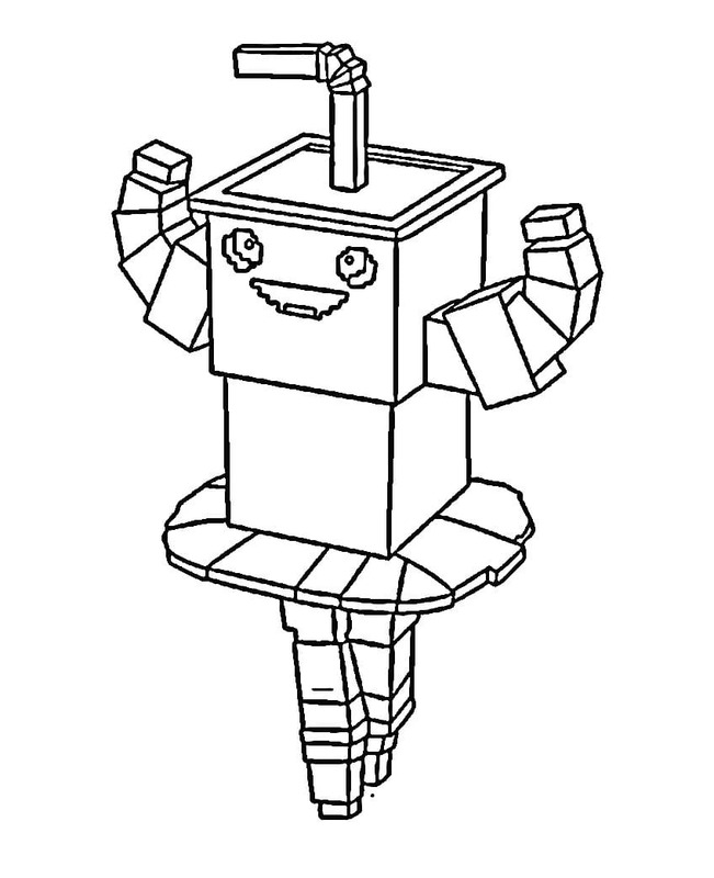 Kolorowanka Ukraść Brainrot dla dzieci