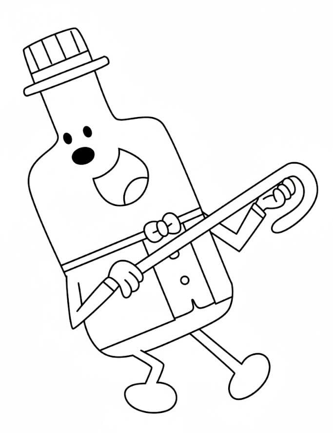 Kolorowanka Wow Wow Wubbzy bezpłatny wydruku dla dzieci