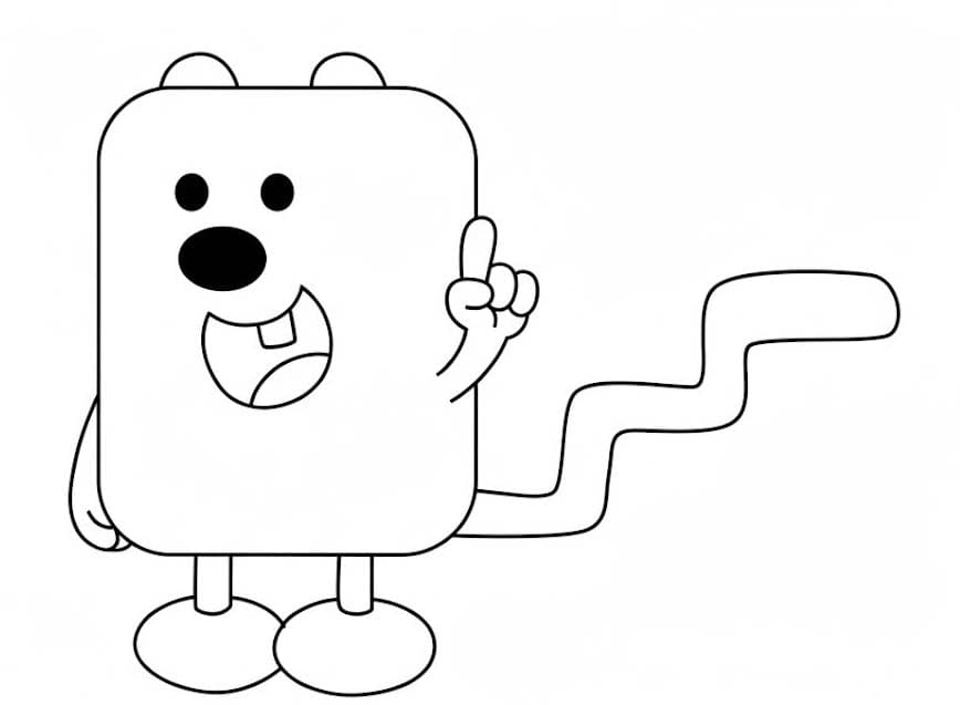Kolorowanki Wow Wow Wubbzy
