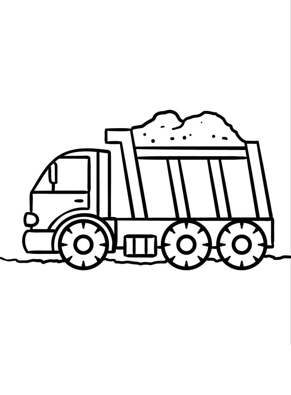 Kolorowanka Wywrotka 7