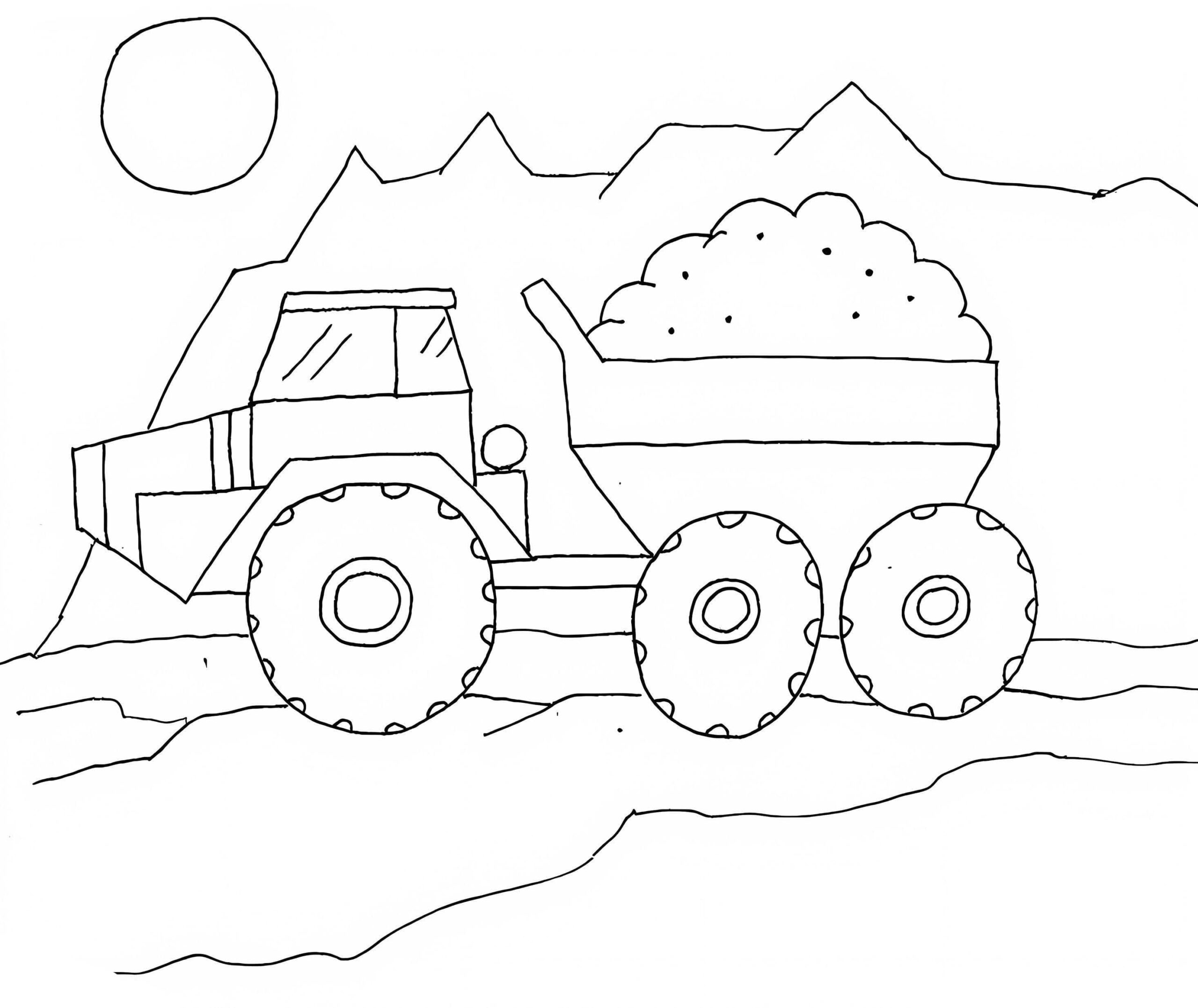 Kolorowanka Wywrotka 8