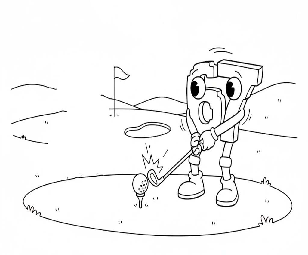 Kolorowanka 67 Brainrot bezpłatny wydruku