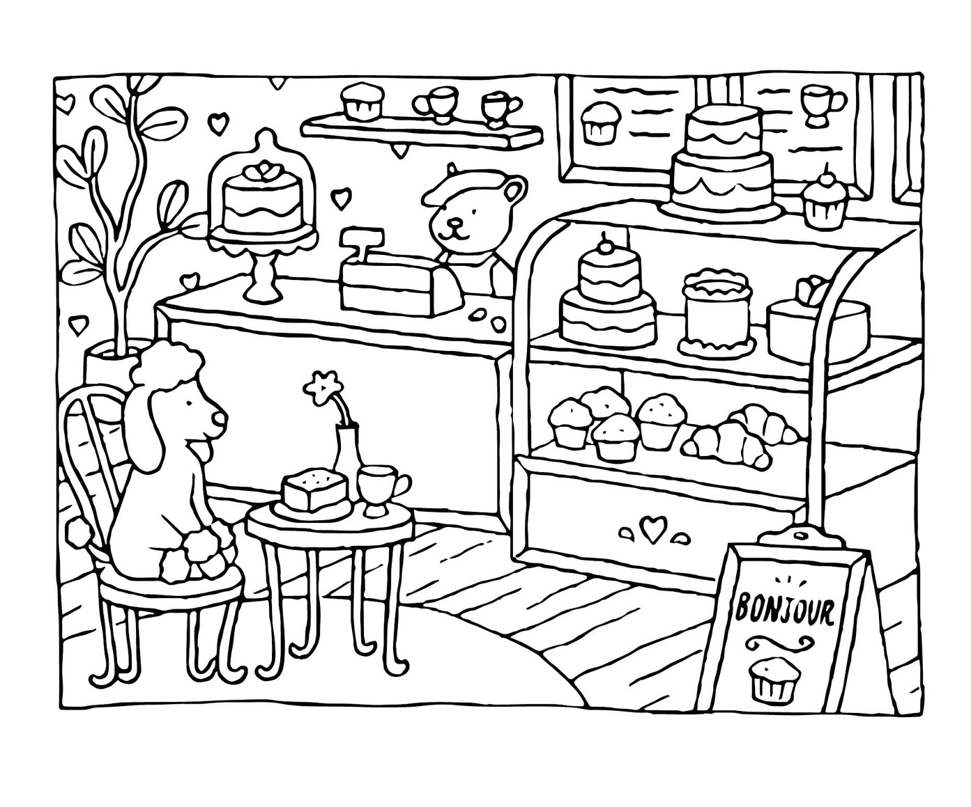 Kolorowanka Bobbie Goods bezpłatny podstawowy