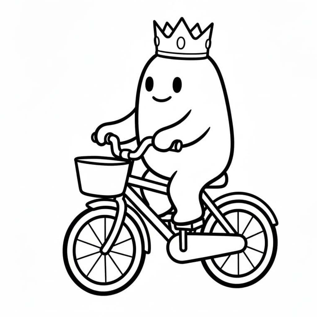 Kolorowanka Fall Guys bezpłatny wydruku dla dzieci