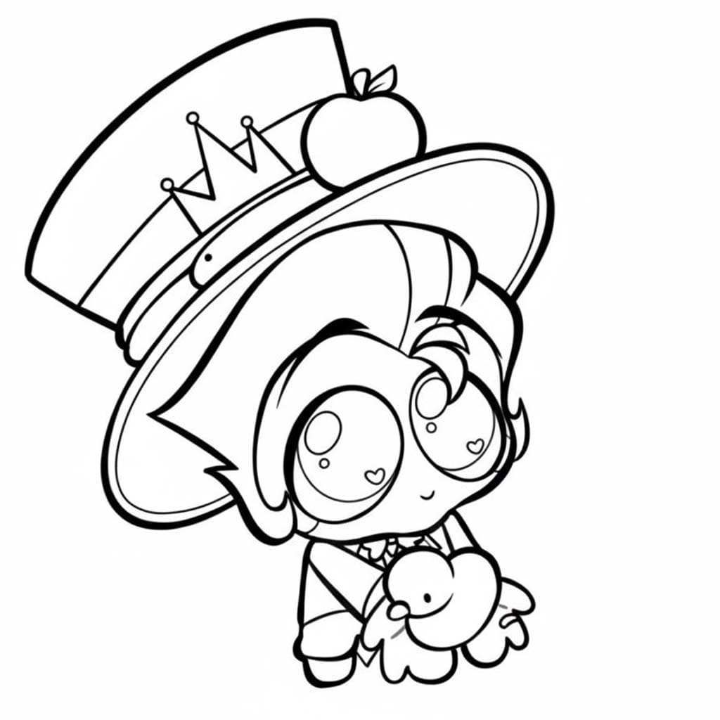 Kolorowanka Hazbin Hotel dla dzieci