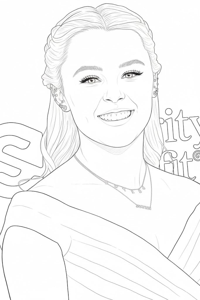 Kolorowanka JoJo Siwa wydruku prosty