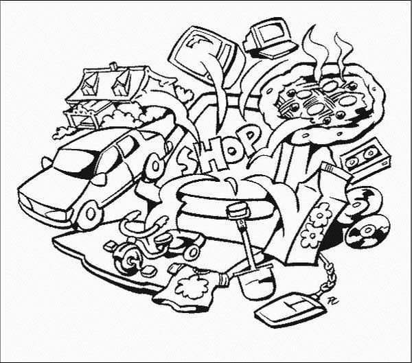 Kolorowanka Komputer dla dzieci