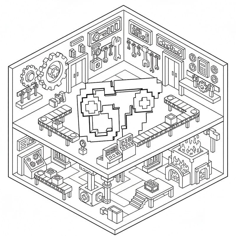 Kolorowanka Narysuj 67 Brainrot wydruku podstawowy