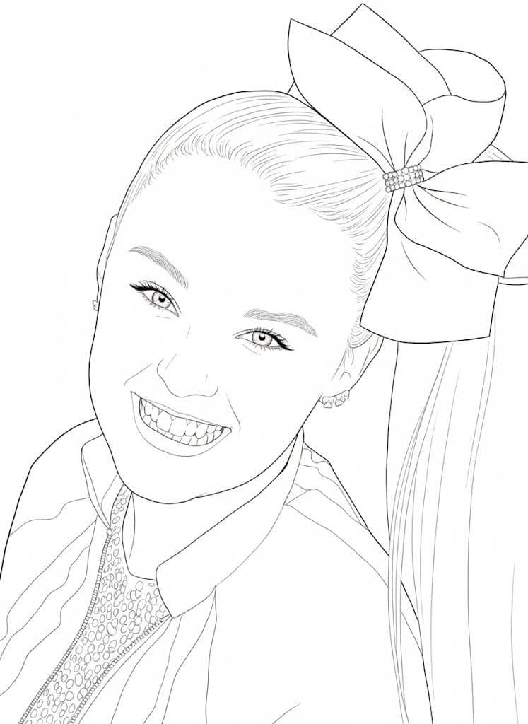 Kolorowanka JoJo Siwa
