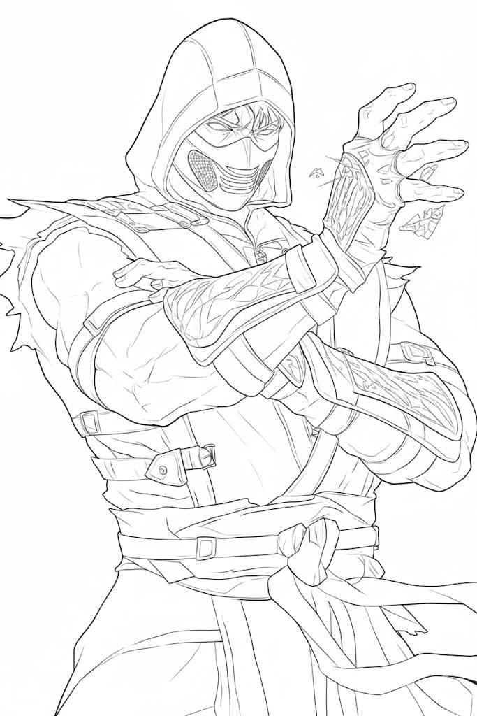 Kolorowanki Mortal Kombat