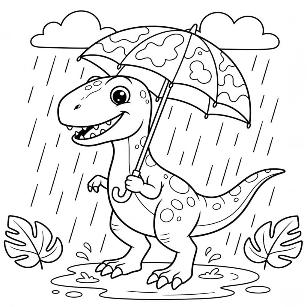 Kolorowanka Narysuj Welociraptor prosty