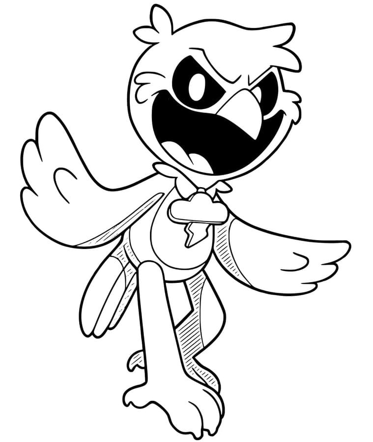 Kolorowanka Nightmare Critters bezpłatny wydruku podstawowy