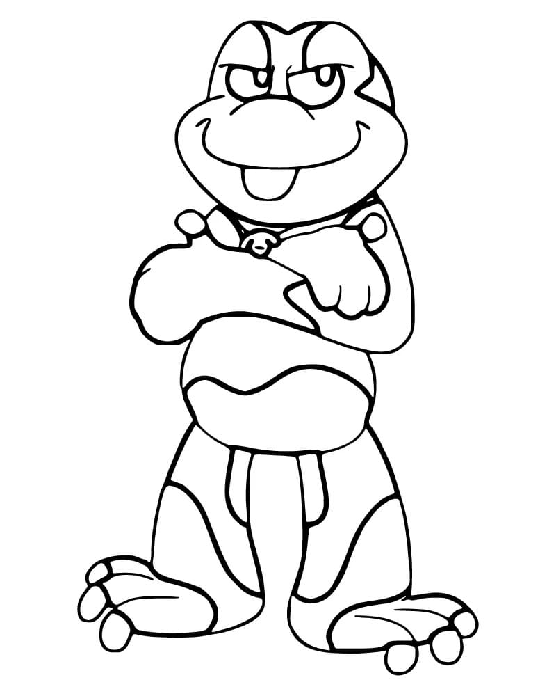 Kolorowanka Nightmare Critters naszkicować