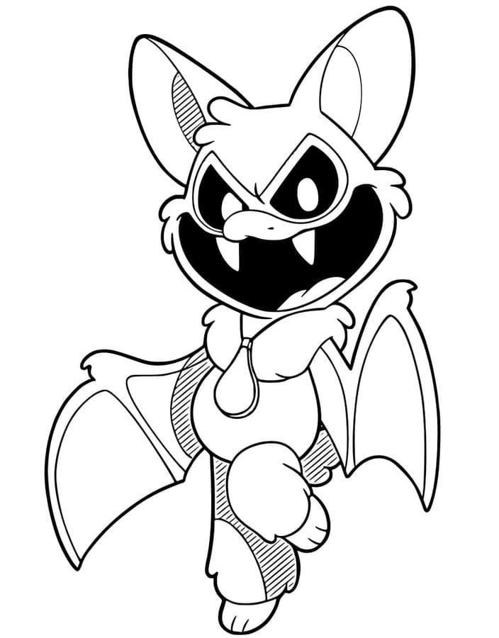 Kolorowanka Obraz Nightmare Critters bezpłatny