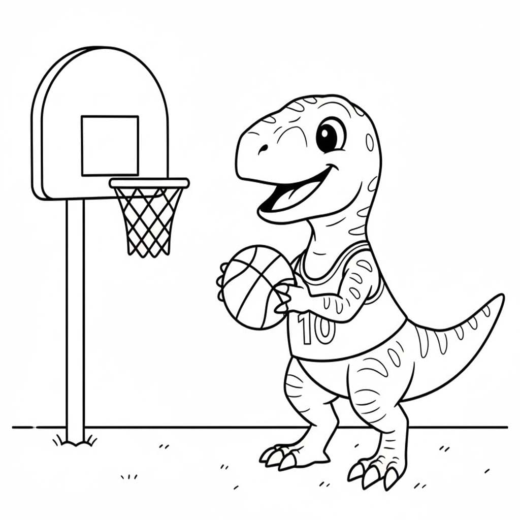 Kolorowanka Welociraptor bezpłatny