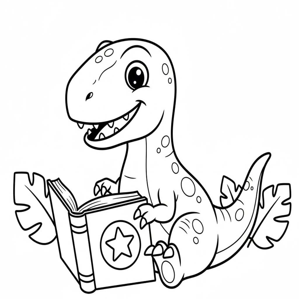 Kolorowanka Welociraptor wydruku