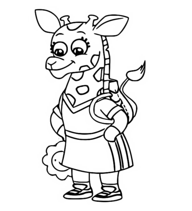 Kolorowanka Frytka i Kartofelcia wydruku dla dzieci